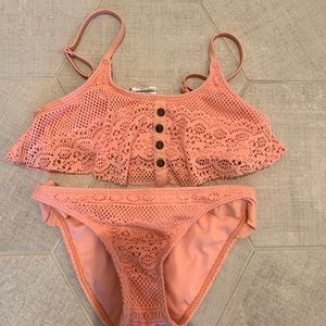 2 roxy girl swimsuits! Never worn